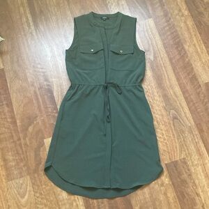 jade green sleeveless summer dress size womens small